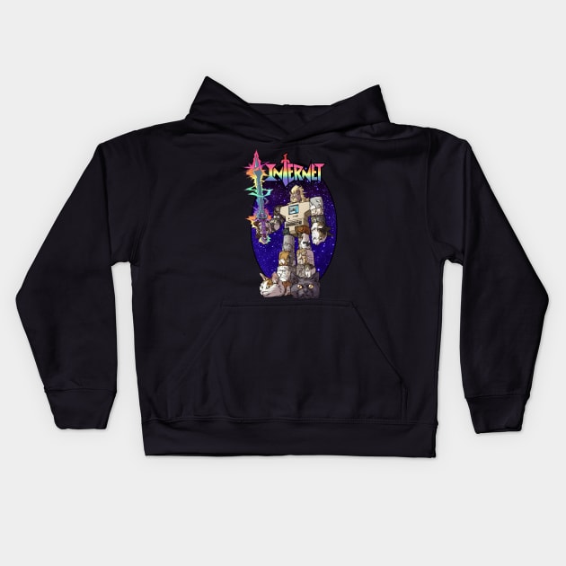 INTERNET Kids Hoodie by Billmund